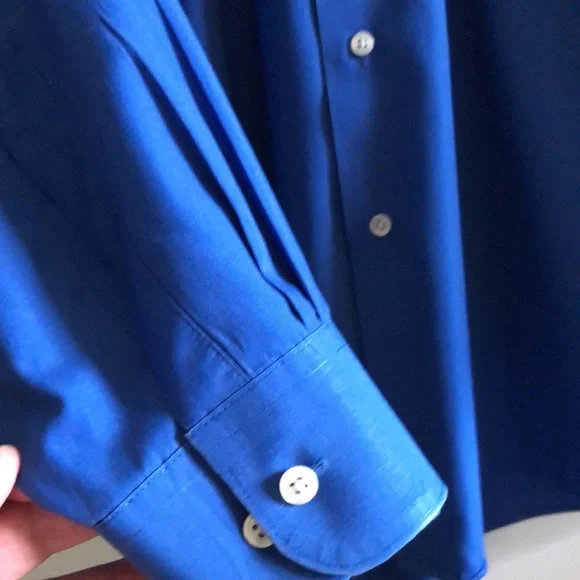 (2) Men's Van Heusen Wrinkle Free Long-Sleeve Shirts - Picture 8 of 10